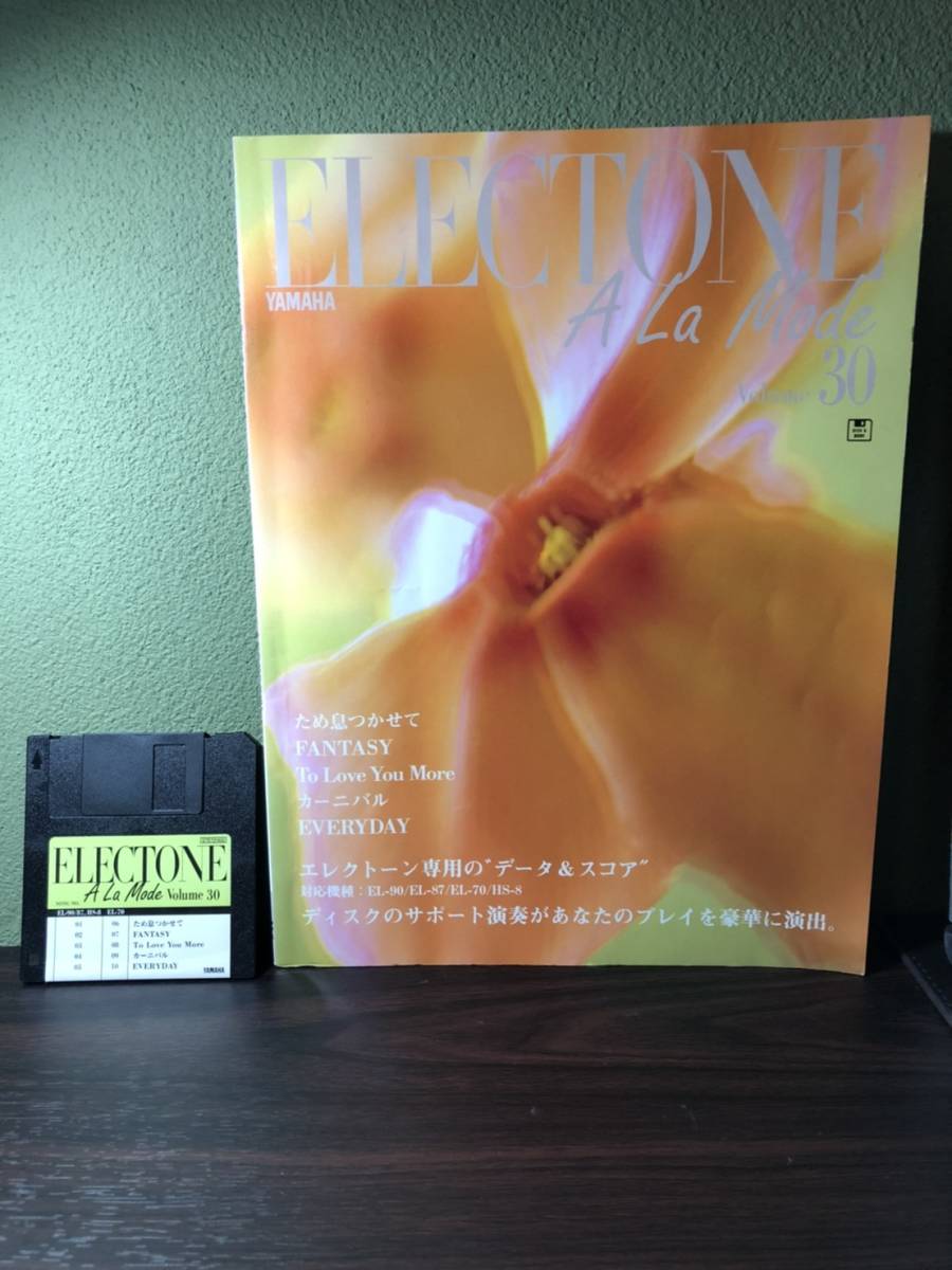 4g◆◆洋楽人気曲☆エレクトーン☆アラモード30☆洋楽☆FD・fd付き◆2拍卖