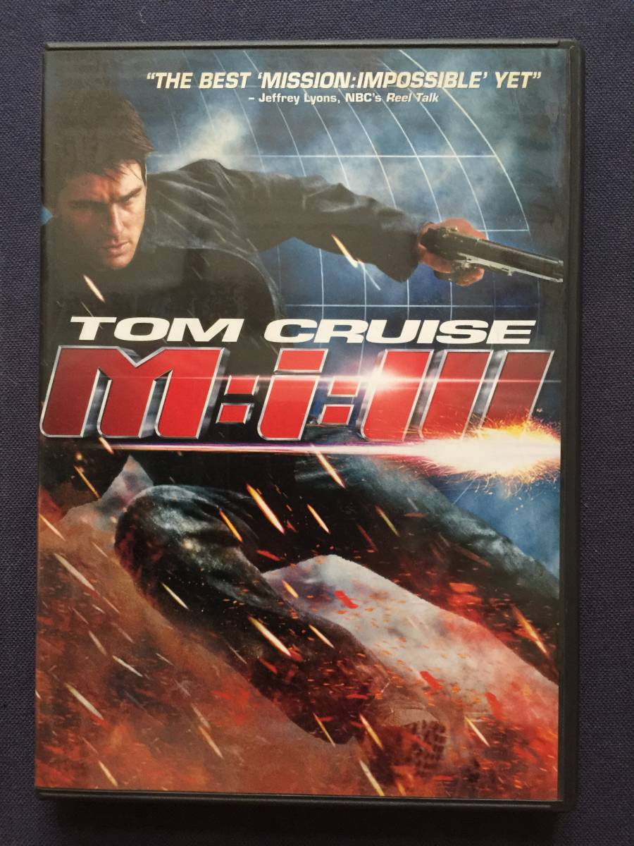 【セル】DVD『M:i:Ⅲ』トム・クルーズ サポートをうけながらイーサンは敵に捕らえられた仲間や妻ジュリアを救出すべくローマから上海・・拍卖