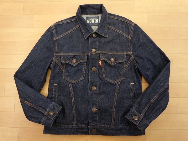 エドウィン G10049★色濃いめ ジージャン L★デニムジャケット 即決★b拍卖
