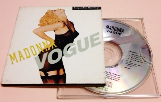 Madonna(マドンナ) 「Vogue」 US盤 jewel case仕様 ジャケ端部等汚れあり拍卖