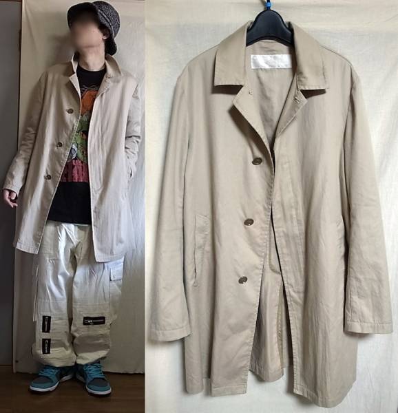 マイビューティフルランドレット My Beautiful Landlet ステンカラーコート ジャケット ロング ベージュ M~L拍卖