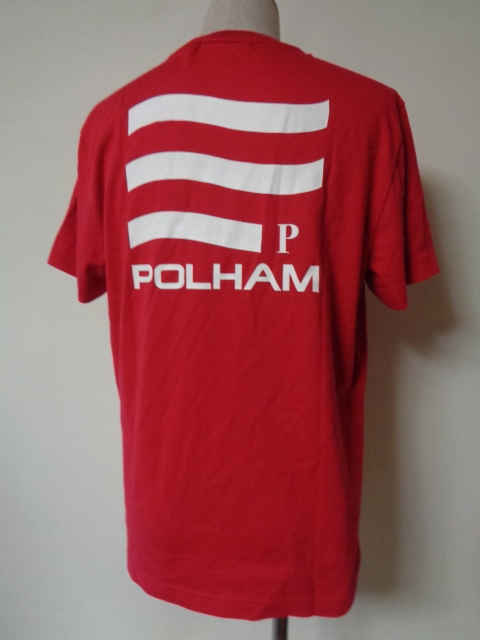 POLHAM ポールハム メンズ 半袖 WE シャツ L デカロゴ拍卖