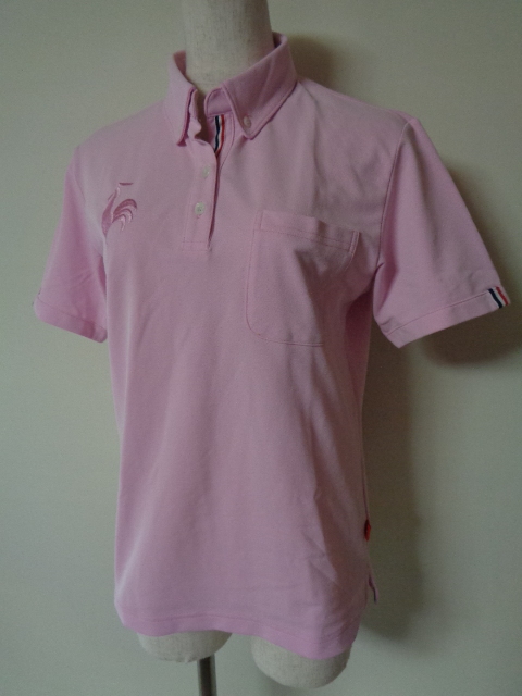 lecoq sportif golf 吸水速乾 半袖ポロシャツ ルコック ゴルフ サイズ11拍卖