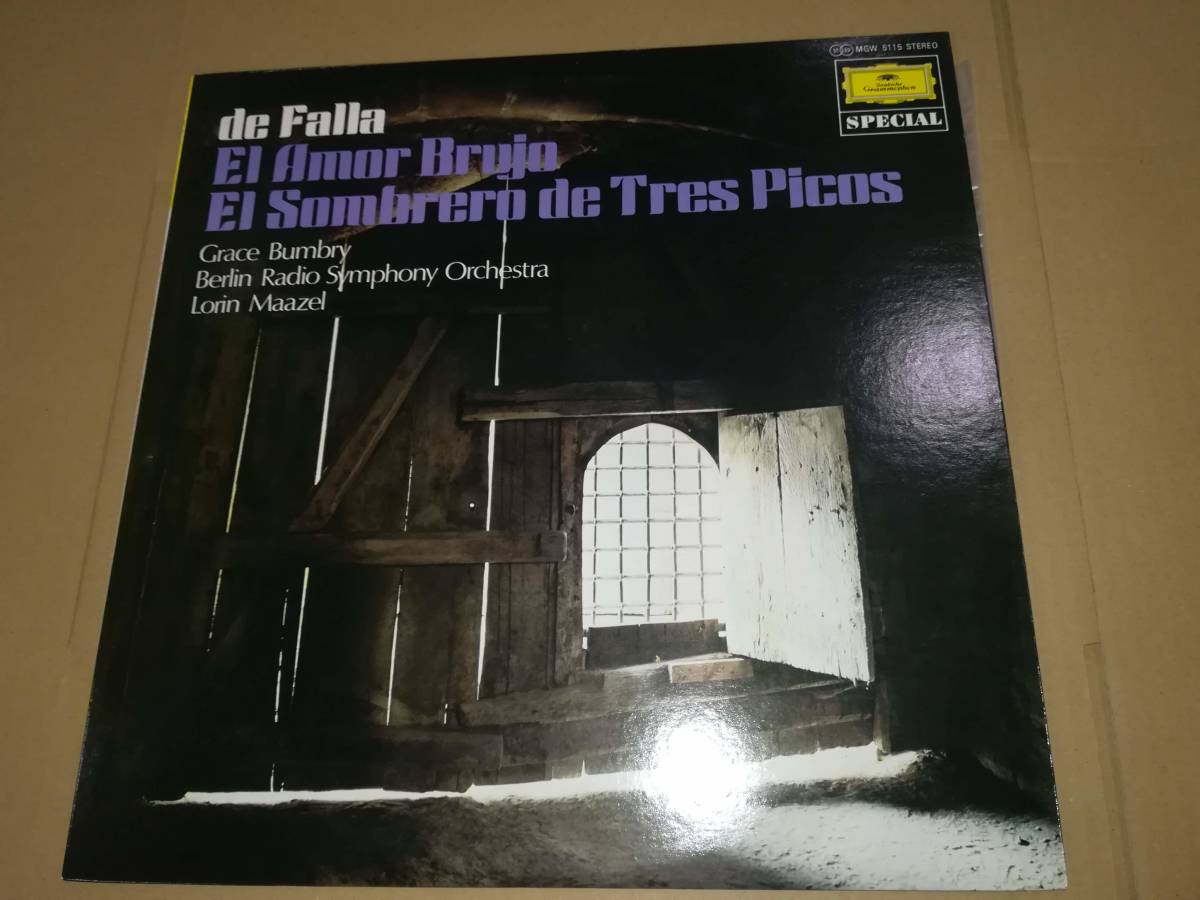 L2136◆LP /MGW5115 / マゼール / ファリヤ:バレエ組曲「恋は魔術師」 / ベルリン放送交響楽団拍卖