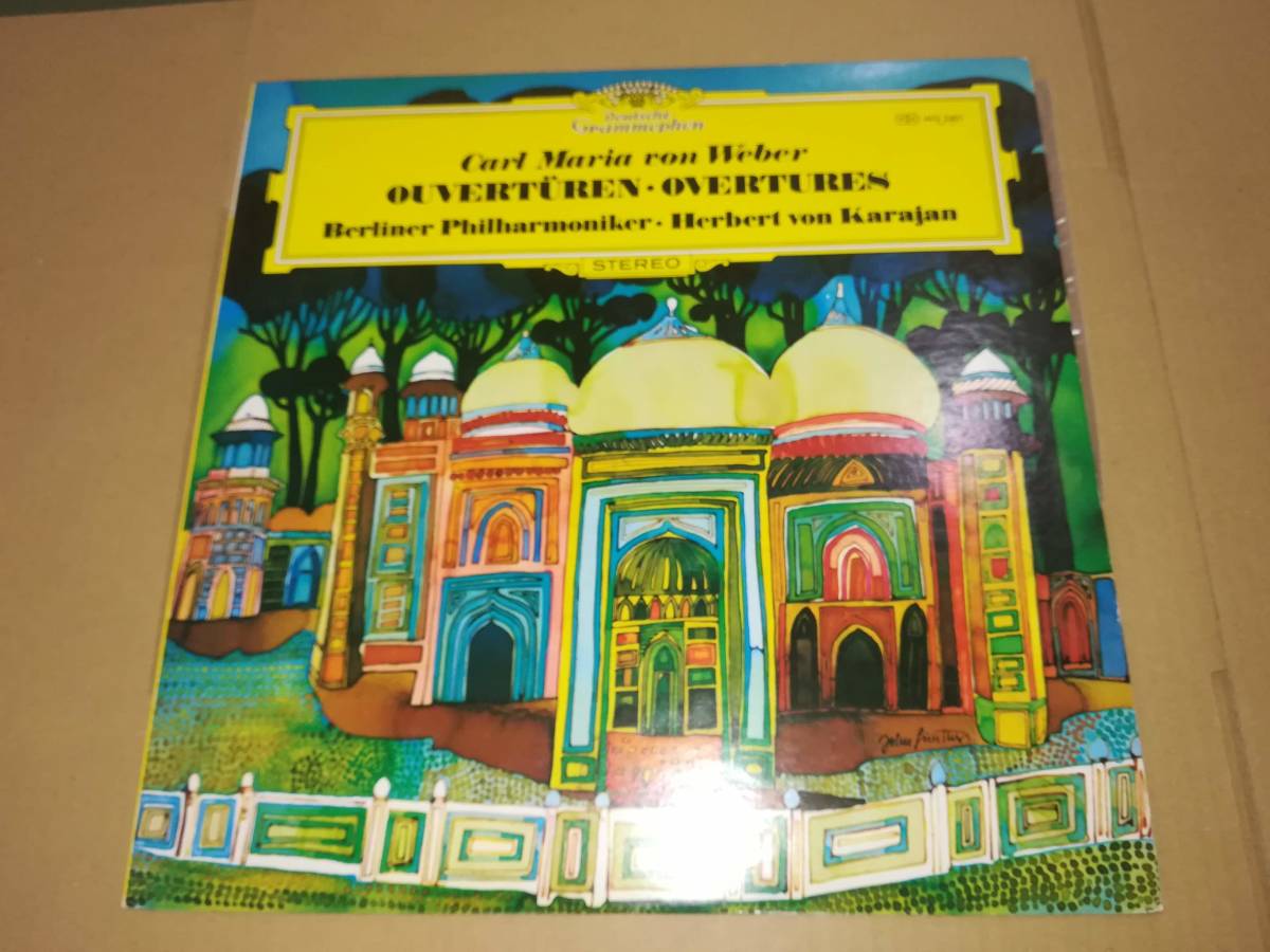 L2149◆LP /MG2401/ カラヤン / 魔弾の射手 ウェーバー序曲集 / ベルリン・フィル拍卖