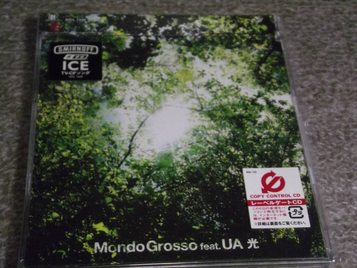 ★Mondo Grosso feat. UA/光 スリムケースCDS帯付CCCD★2003年7月16日発売 Sony Music Associated Records AICL-1448 定価1,020円拍卖