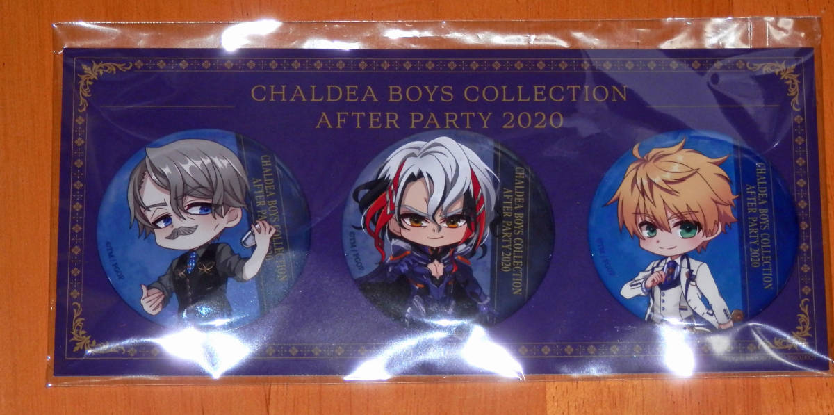 FGO CBC After Party 2020 カフェ cafe 缶バッジセット アーサー モリアーティ オデュッセウス Fate/Grand Order拍卖