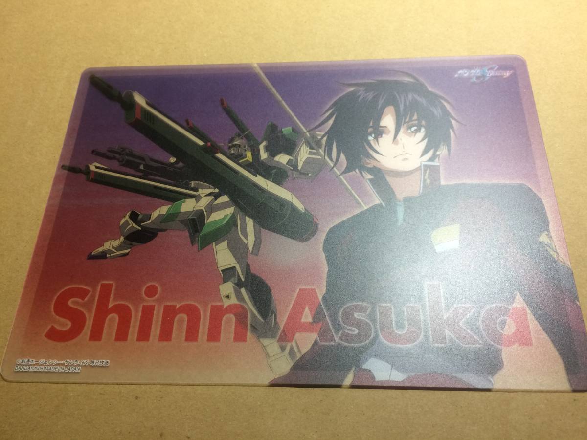 バンダイ BANDAI ガンダムSEED DESTINY クリアプレートグラフィティ ジャンボカードダス シン・アスカ ブラストインパルスガンダム拍卖