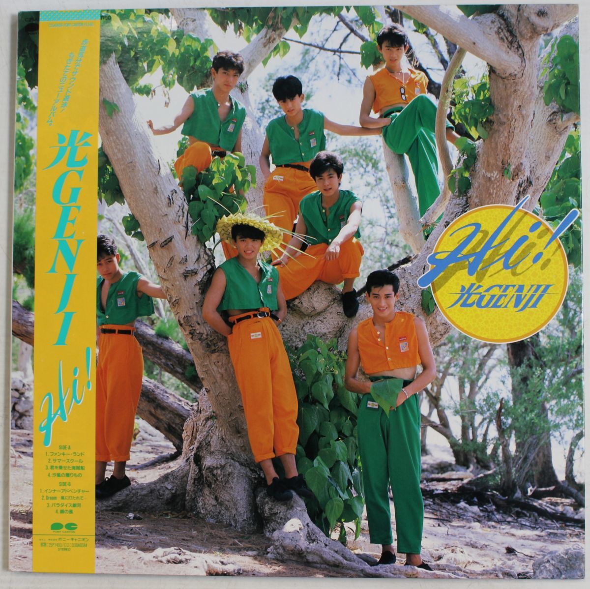 A013/LP/光GENJI Hi! 美品拍卖