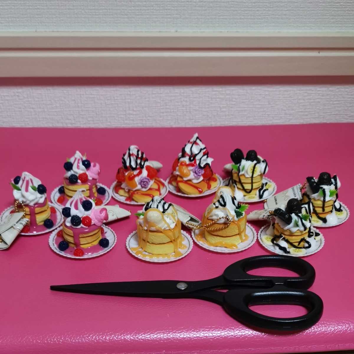 ミニパンケーキマスコット ボールチェーン 10個セット ホットケーキ拍卖