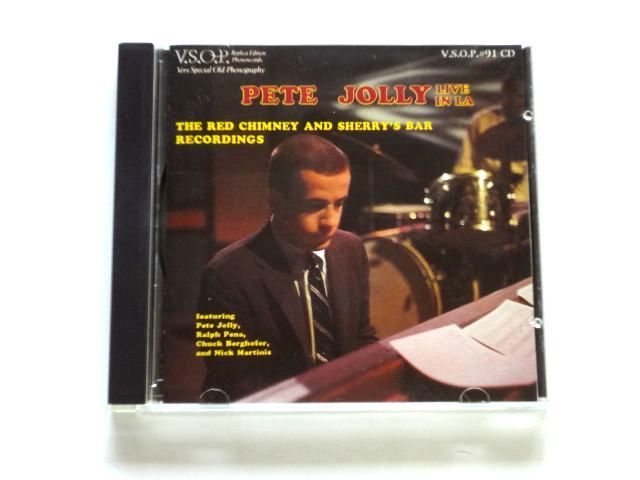 輸入盤 CD【VSOP91CD】ピート・ジョリー Pete Jolly / Live in LAThe : Red Chimney and Sherry's Bar Recordings / 送料310円拍卖