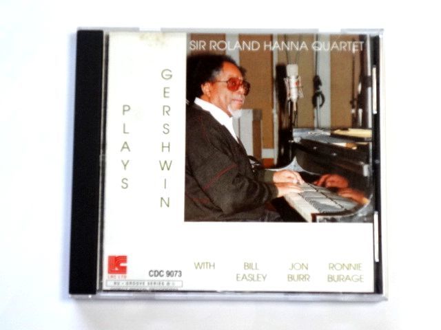 輸入盤 CD【CDC9073】ローランド・ハナ Roland Hanna Quartet / Plays Gershwin / 送料310円拍卖