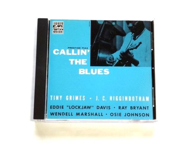 輸入盤 CD【OJCCD1912】タイニー・グライムス Tiny Grimes With J.C.Higginbotham / Callin' The Blues / 送料310円拍卖