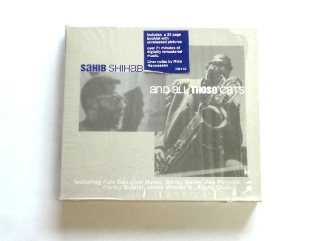 輸入盤 CD【8018344021027】Sahib Shihab サヒブ・シハブ / And All Those Cats / 送料310円拍卖
