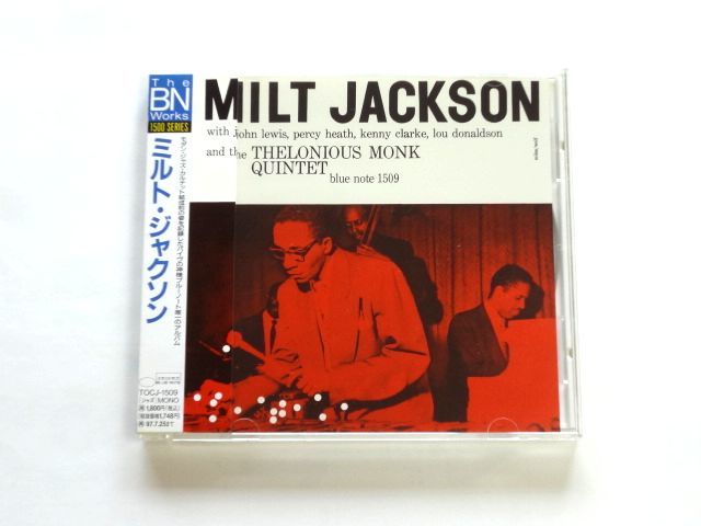 国内盤 CD【TOCJ1509】ミルト・ジャクソン Milt Jackson / ミルト・ジャクソン Milt Jackson ,Thelonious Monk Quintet / 送料310円拍卖