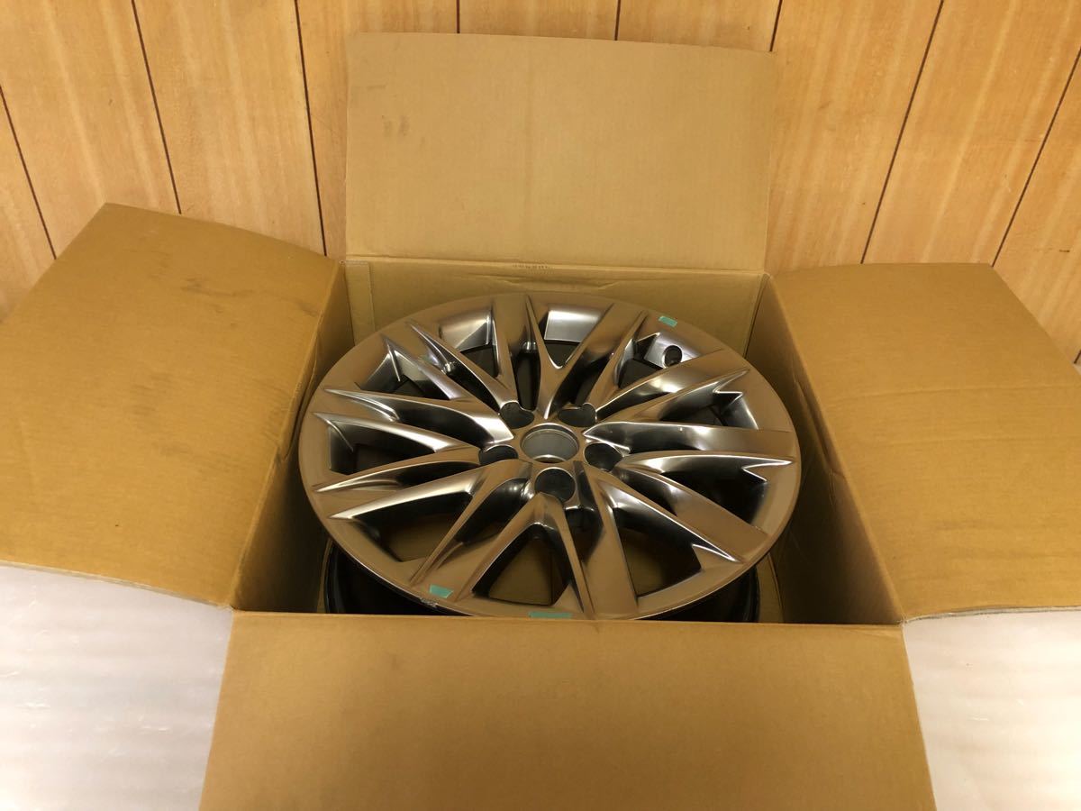 レクサスLS500/500h GVF50/VXFA50 純正 アルミホイール 8J×19インチX5H 4261A-50230 (1本のみ)少損!拍卖