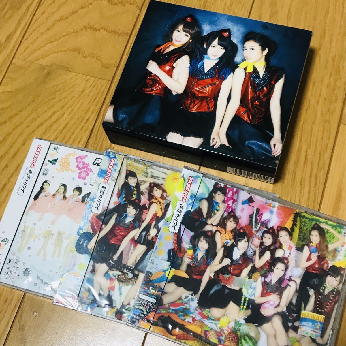 未開封 PASSPO☆ 妄想のハワイ ファーストクラス盤 ビジネスクラス盤 エコノミークラス盤 CD DVD拍卖