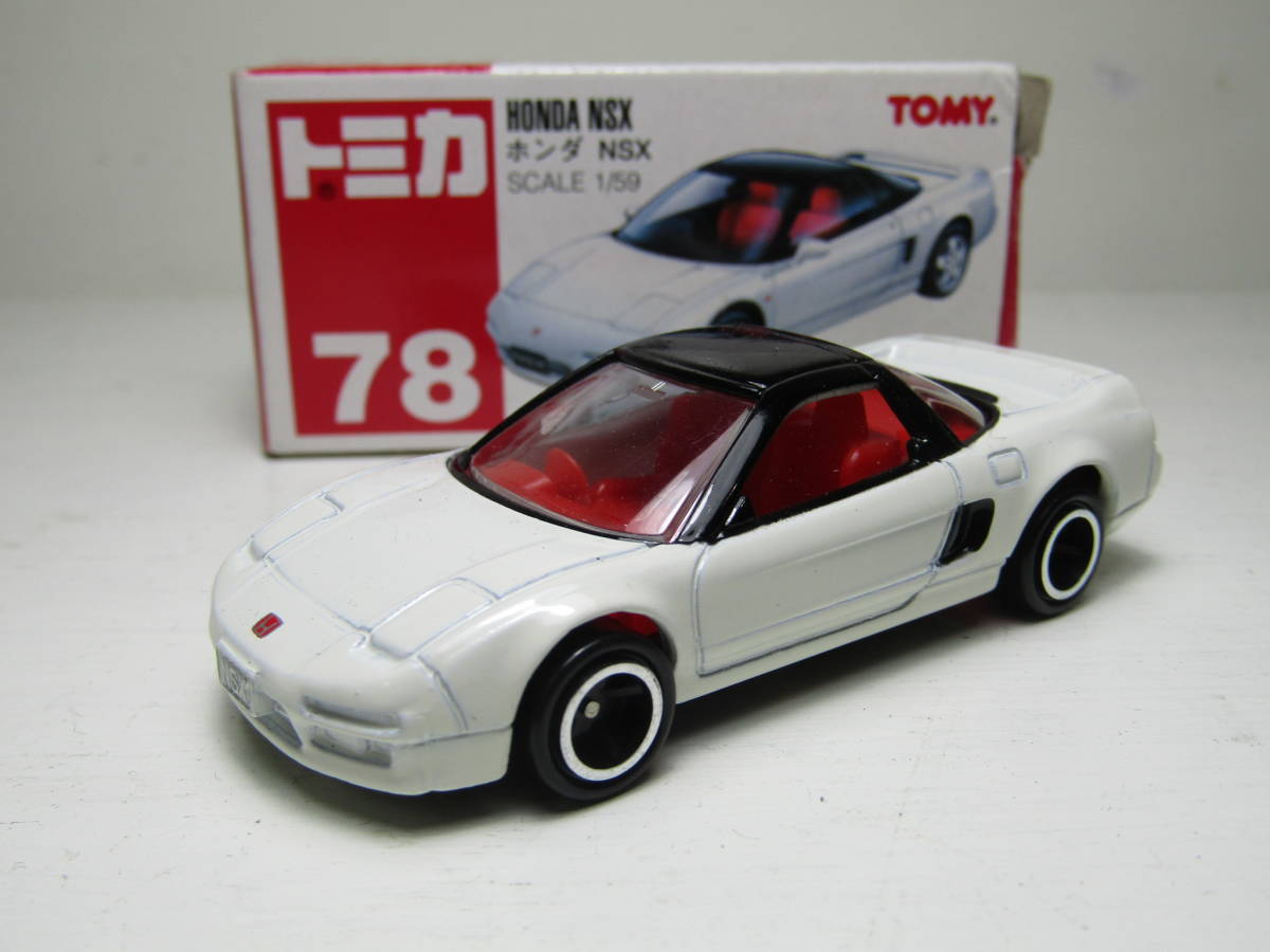 Tomika トミカ 本田 ホンダ 1/59 HONDA NSX 初代 (1990-2005)日本の名車 未展示 箱アリ78 NSXタイプR拍卖