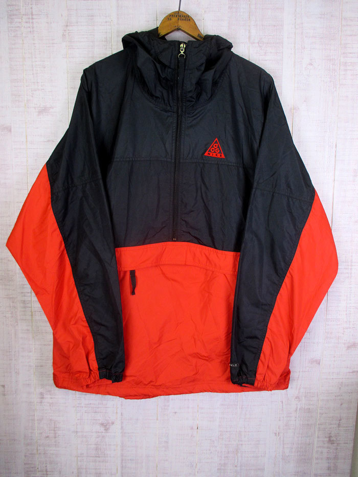 90's ヴィンテージ デッドストック NIKE ACG ナイキ ナイロン パーカー アノラック ジャケット M 1990年代 #monj-4拍卖