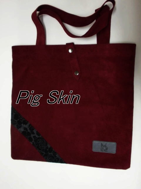 一点品 送料無料 435-3ピッグスキンのA4サイズおてがるバックアップ拍卖