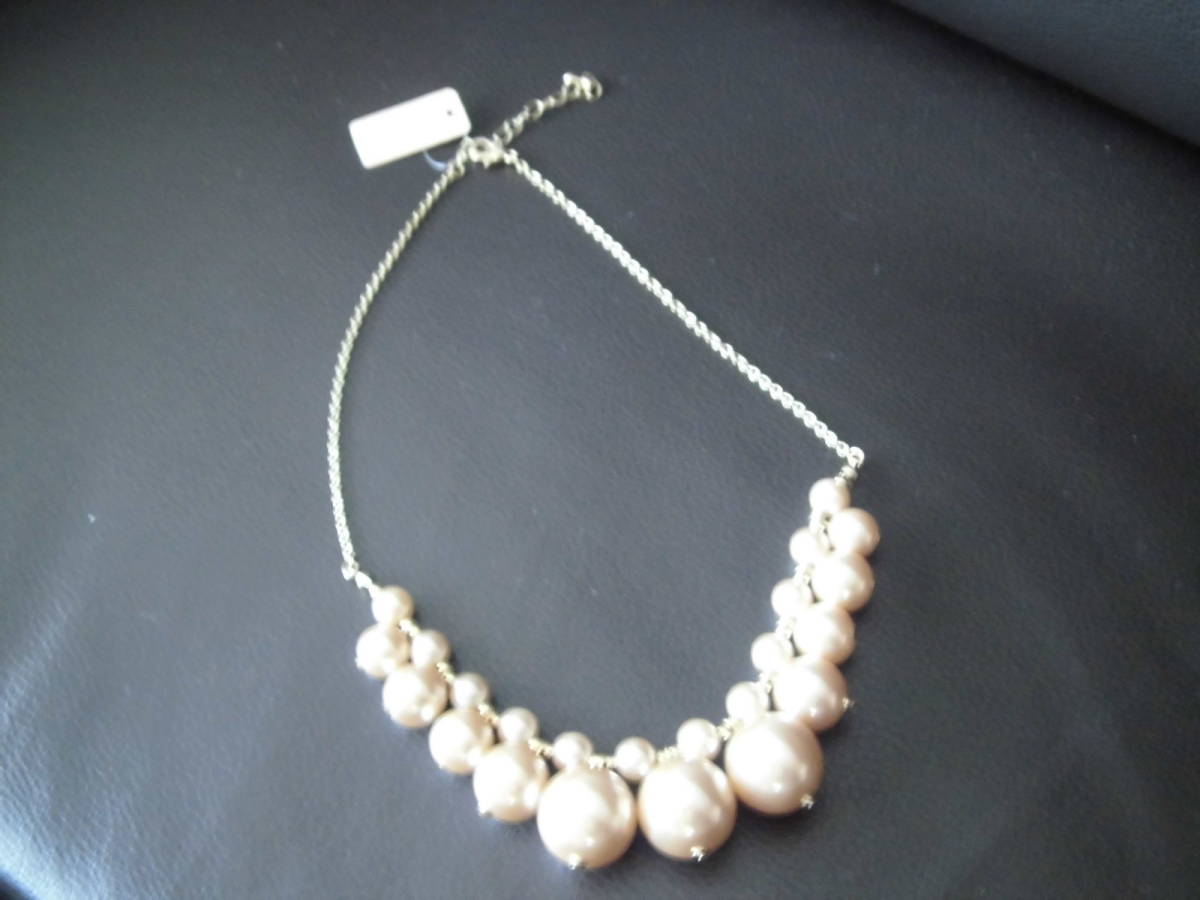 ★★★アクセサリー「26」パールデザインネックレス定価1800円★★★拍卖