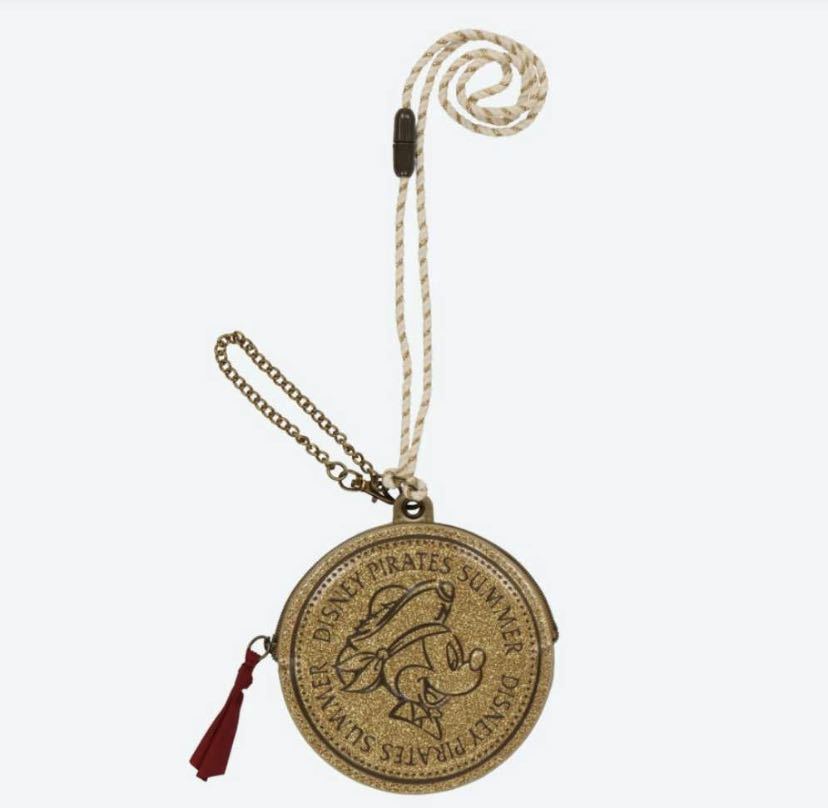 パスケースコインケース付 ディズニー パイレーツサマー2020 ミッキー ミニー カリブ ディズニーシー ディズニーランド拍卖