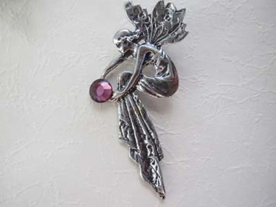 PWペンダントヘッド 光を抱えるフェアリー アメジスト拍卖