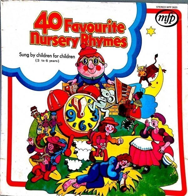 2933【LP盤】★美盤☆めったに出品されない◎40お気に入りの童謡 40 FAVOURITE NURSERY RHYMES拍卖
