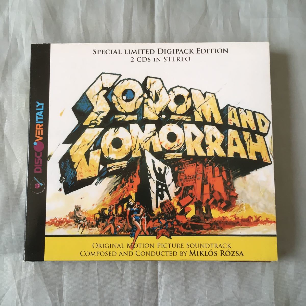 ■ソドムとゴモラ■ミクロス・ローザ■Sodoma e Gomorra■輸入盤2枚組■拍卖