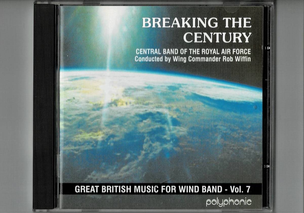 送料無料/イギリス吹奏楽作品集7/N.クラーク:ブレイキング・ザ・センチュリー/M.エレビー:エヴォケーションズ/ダンクワース:ヘミングウエイ拍卖