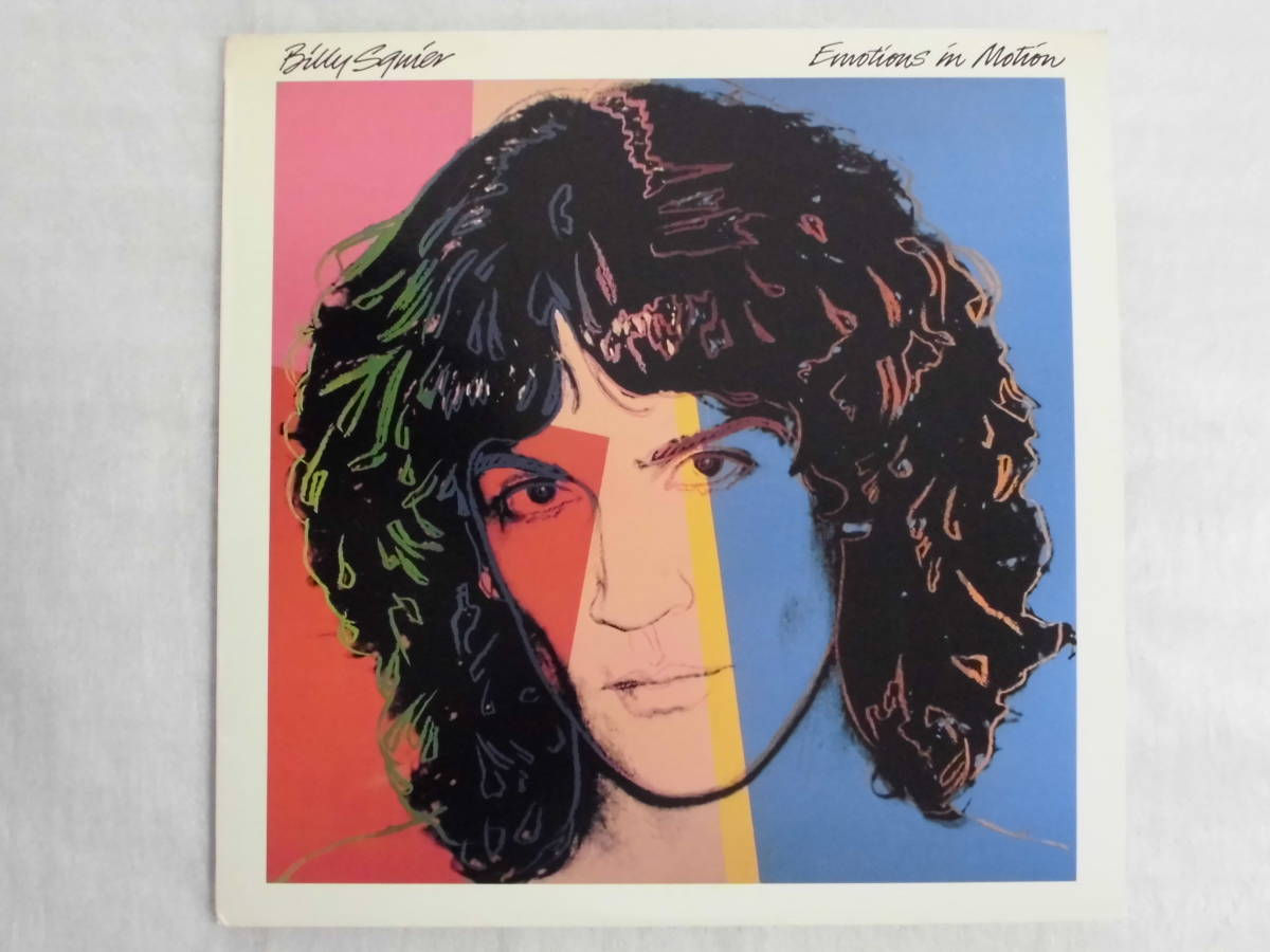 良盤屋 P-16477◆LP◆US盤 Rock- ビリー・スクワイア/エモーションズ・イン・モーション Billy Squier拍卖
