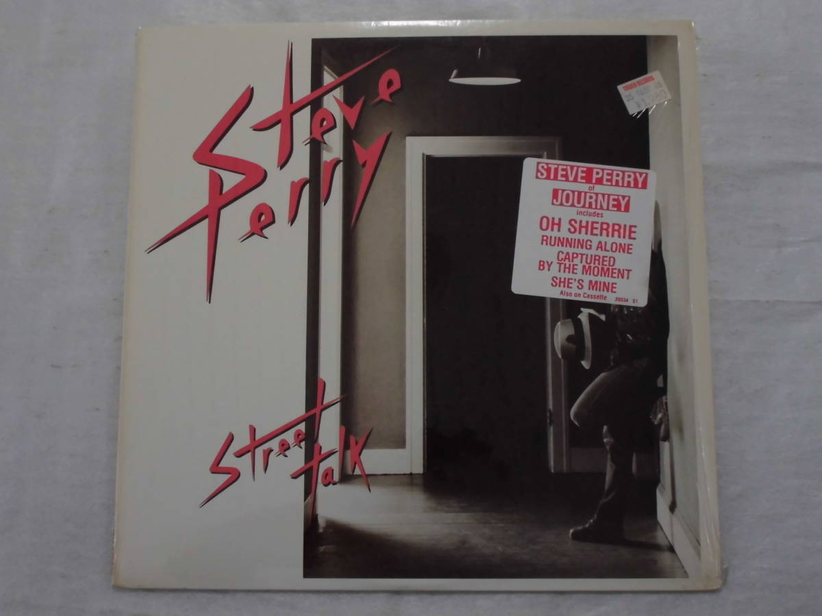 良盤屋 P-1686◆LP◆US盤 Pop Rock- スティーヴ・ペリー /ストリート・トーク   Steve Perry/Street Talk拍卖