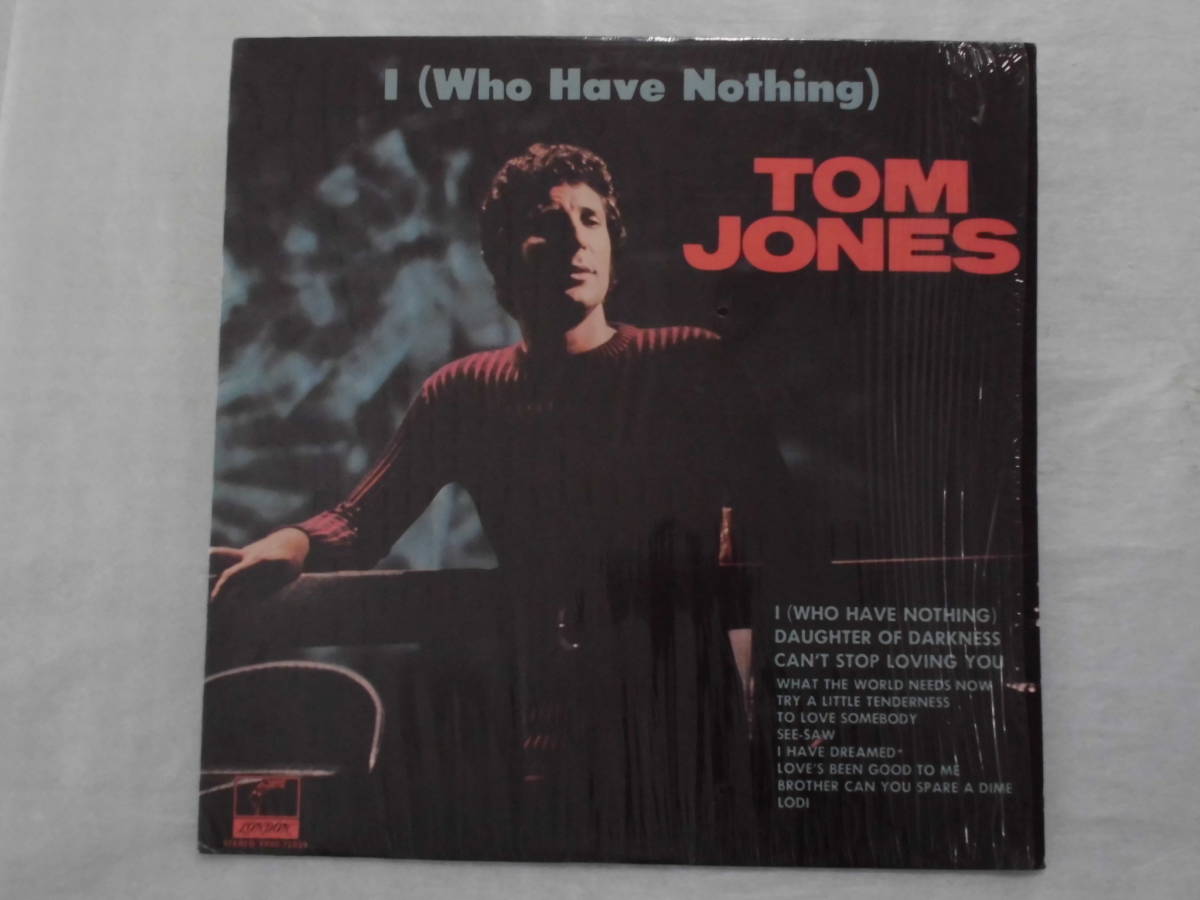 良盤屋 P-1766◆LP◆Pop Rock- トム・ジョーンズ Tom Jones I (Who Have Nothing) US盤 拍卖