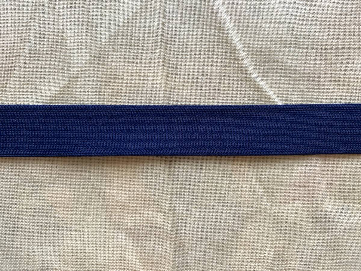 太ストレッチブレード・コード・平紐(紺色・ネイビー)2.8m/未使用・新品拍卖