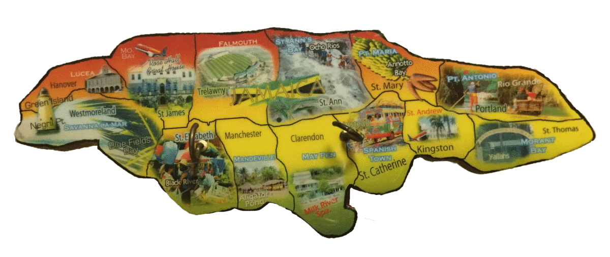 【ジャマイカ直輸入】【ジャマイカンシェイプ】 ジャマイカマップ インテリア 壁掛け キーホルダー ジャマイカ雑貨 レゲエ雑貨 拍卖