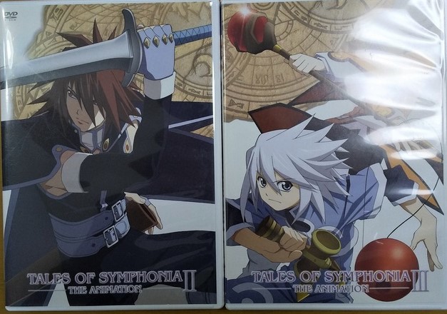 テイルズ オブ シンフォニア 「シルヴァラント編/story2,3」2枚組 中古 DVD 送料込み拍卖