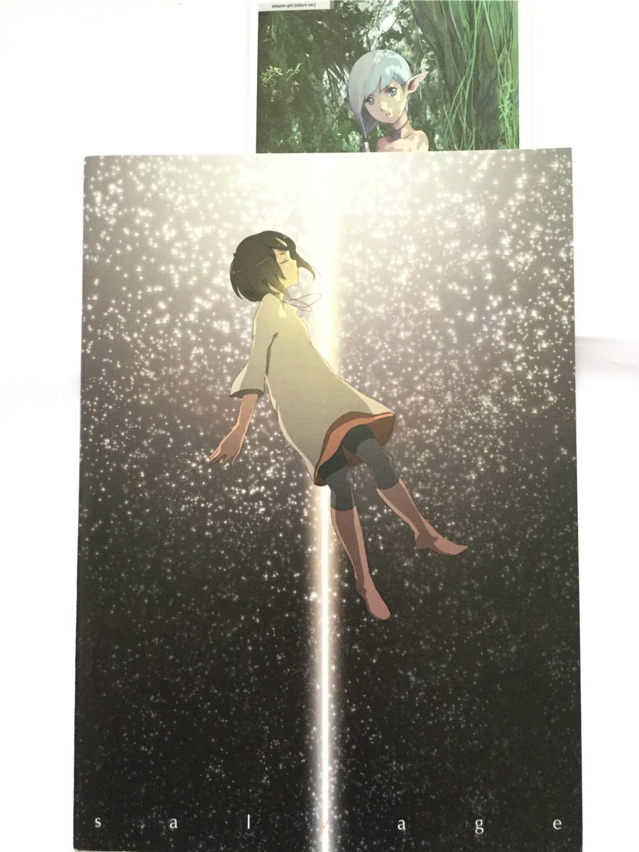 s/h なめ 文尾文 salvage イラストカード付き 終末は、君と 私は君を泣かせたい作者拍卖