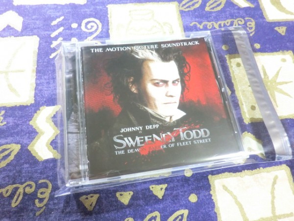 ★ケース新品☆スウィーニー・トッド フリート街の悪魔の理髪師 オリジナル・サウンドトラック ジョニー・デップ 4943674076963 WPCR-12816拍卖