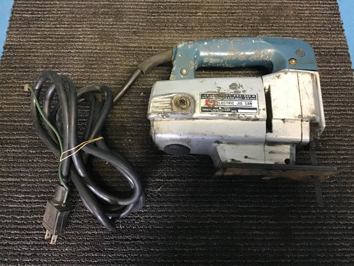 *◆HITACHI 日立工機 ジグソー 電気ノコギリ セイバーソー 加工 切断 電動工具 動作品 岐阜発 9/6拍卖