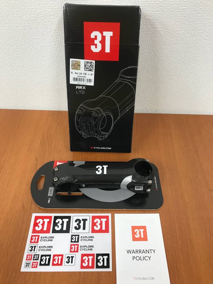 ■3T ARX LTD 130mm 6度 カーボンステム拍卖