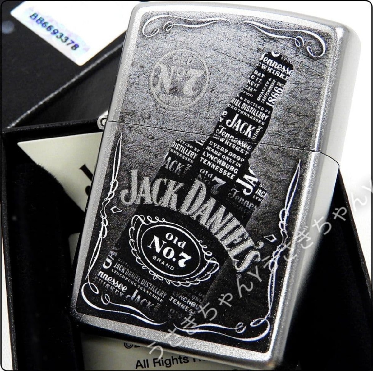 zippo☆Jack Daniel's☆ボトルデザイン☆ジッポ ライター拍卖