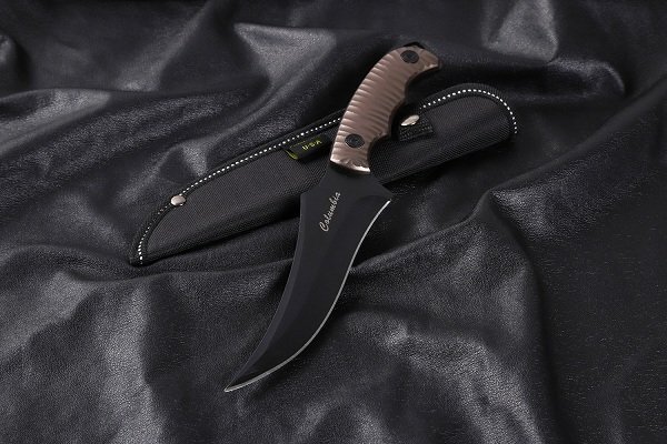 サバイバルナイフ★シースナイフ アウトドアナイフ ボウイナイフ ハンティングナイフ Columbia フィッシングナイフ キャンプ 釣り La33拍卖