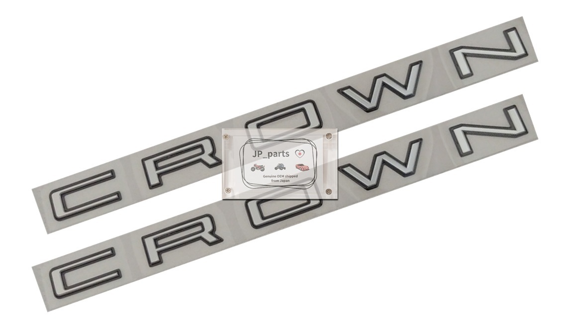 トヨタ TOYOTA 純正 新品 クラウン クロスオーバー サイドエンブレム(CROWN) TZSH35 AZSH35 657拍卖