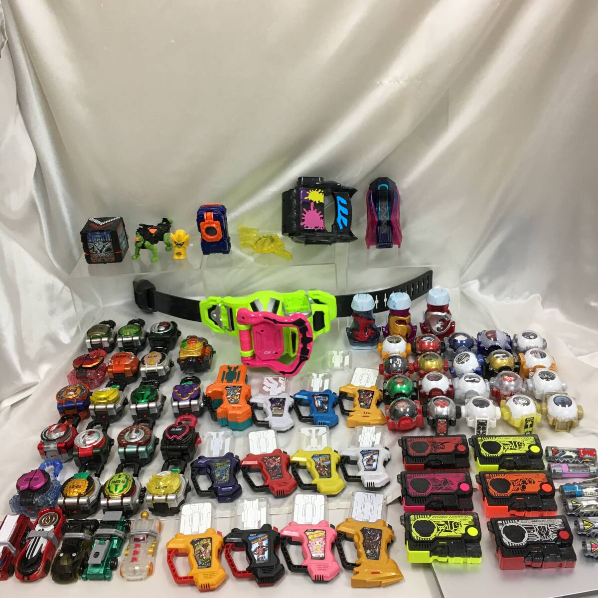 【三沢店44-7-1029】 仮面ライダー ゴーストアイコン プログライズキー ライダーガシャット DXゲーマドライバー エグゼイド ロックシード拍卖