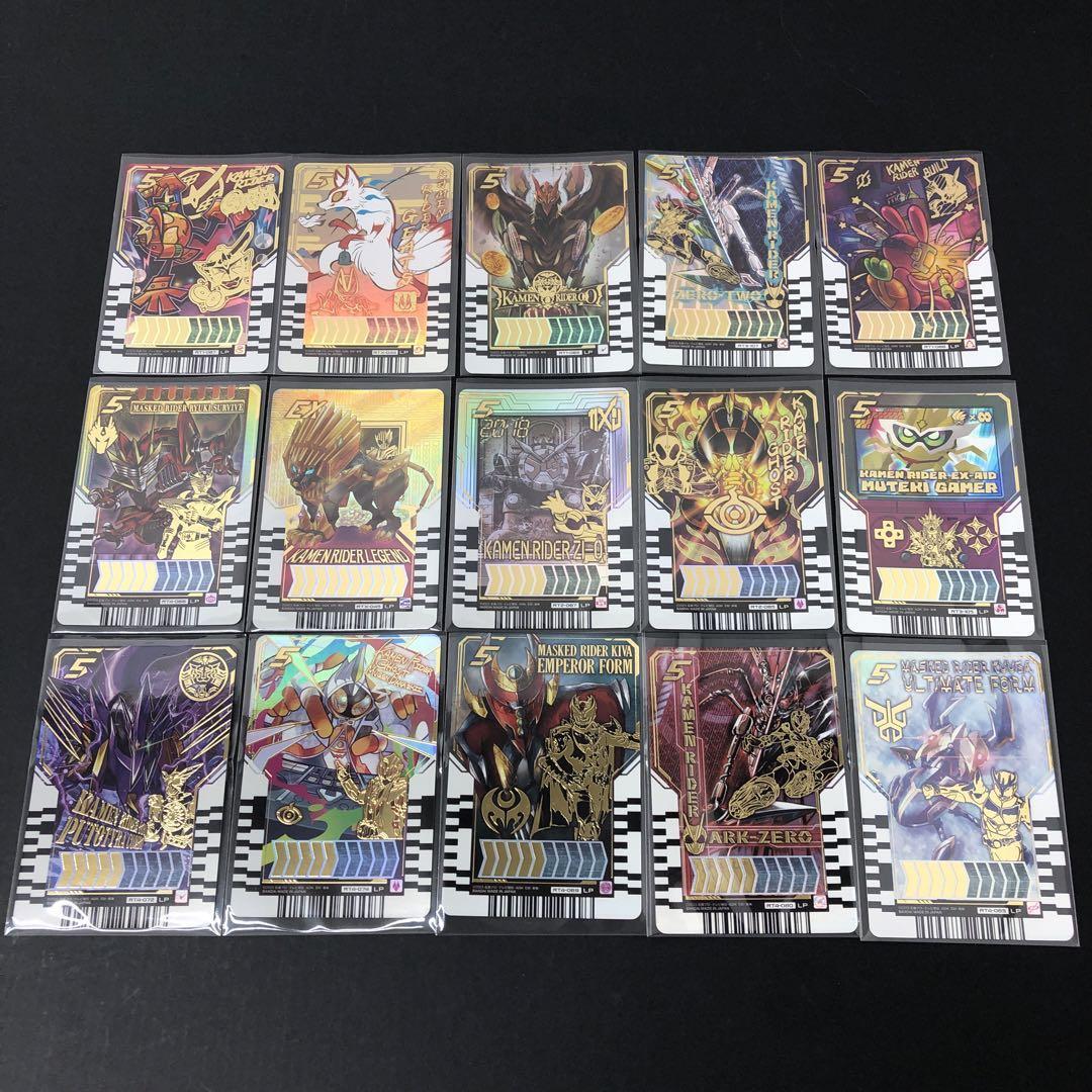 30♪CO/ ライドケミートレカ LP 仮面ライダービルド 仮面ライダーゴースト 他 15枚セット 【中古】 102403拍卖