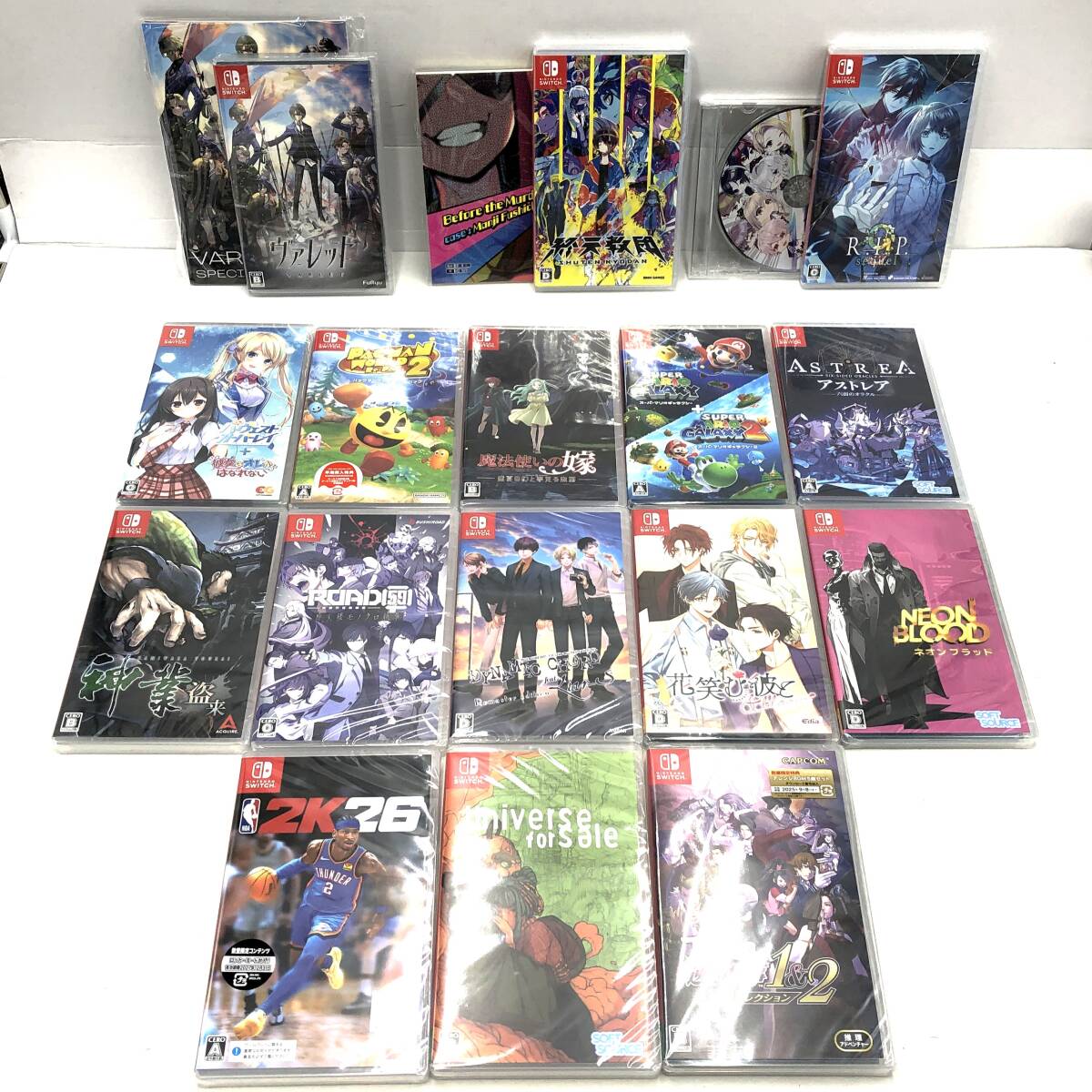 20♪80/ Switchソフト ヴァレット 終天教団 ネオンブラッド 魔法使いの嫁 逆転検事 他 まとめ 【未開封】102416拍卖