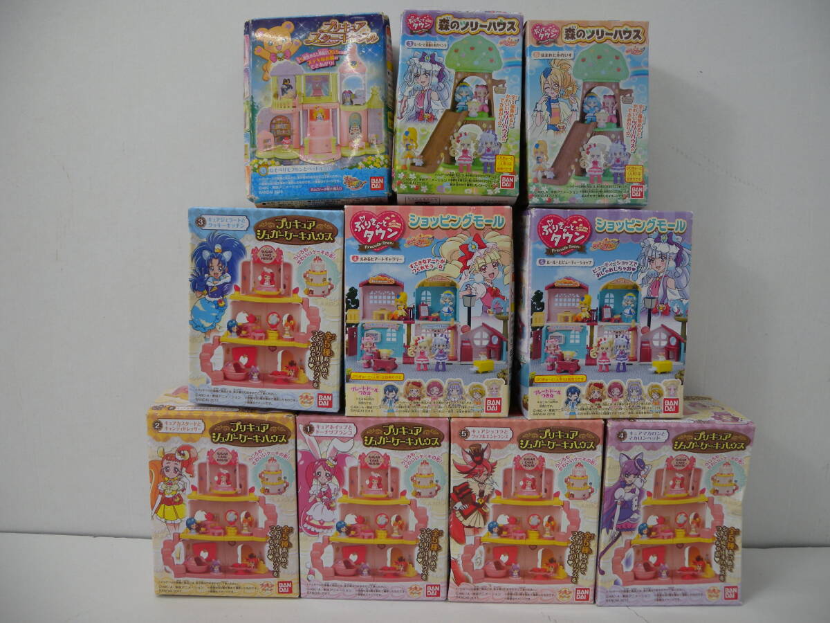 33■80/ プリキュア シュガーケーキハウス 5種 他 未使用 1001476拍卖