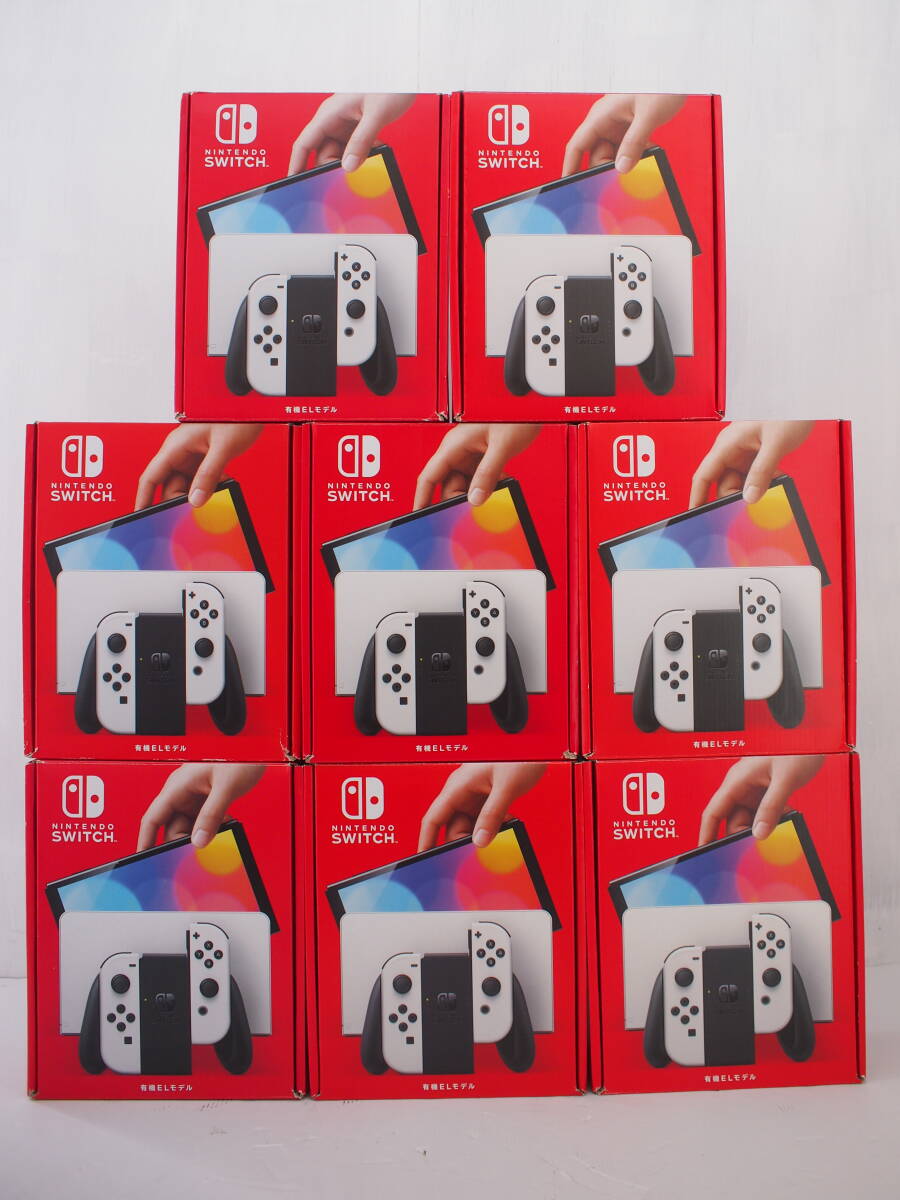 25■120/ Switch有機ELモデル ホワイト 8台 1022155拍卖