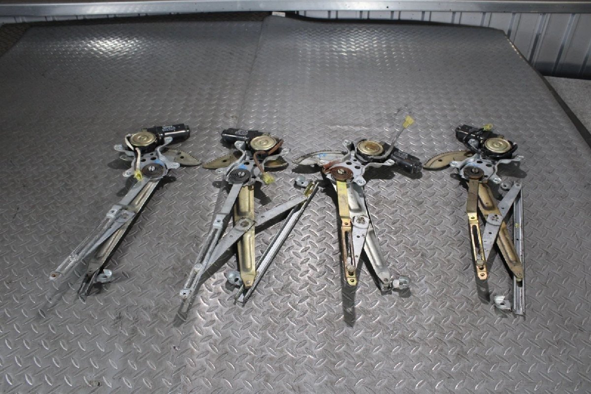 動作確認済み! トヨタ GX70 マークⅡ ワゴン 純正 P/W パワーウィンドウ レギュレーター 1台分拍卖