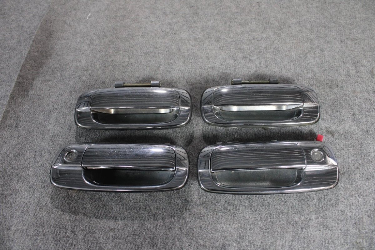 良品! トヨタ JZS171W 17 クラウン エステート 純正 メッキ アウター ドアハンドル ドアレバー拍卖